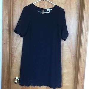 Navy blue dress